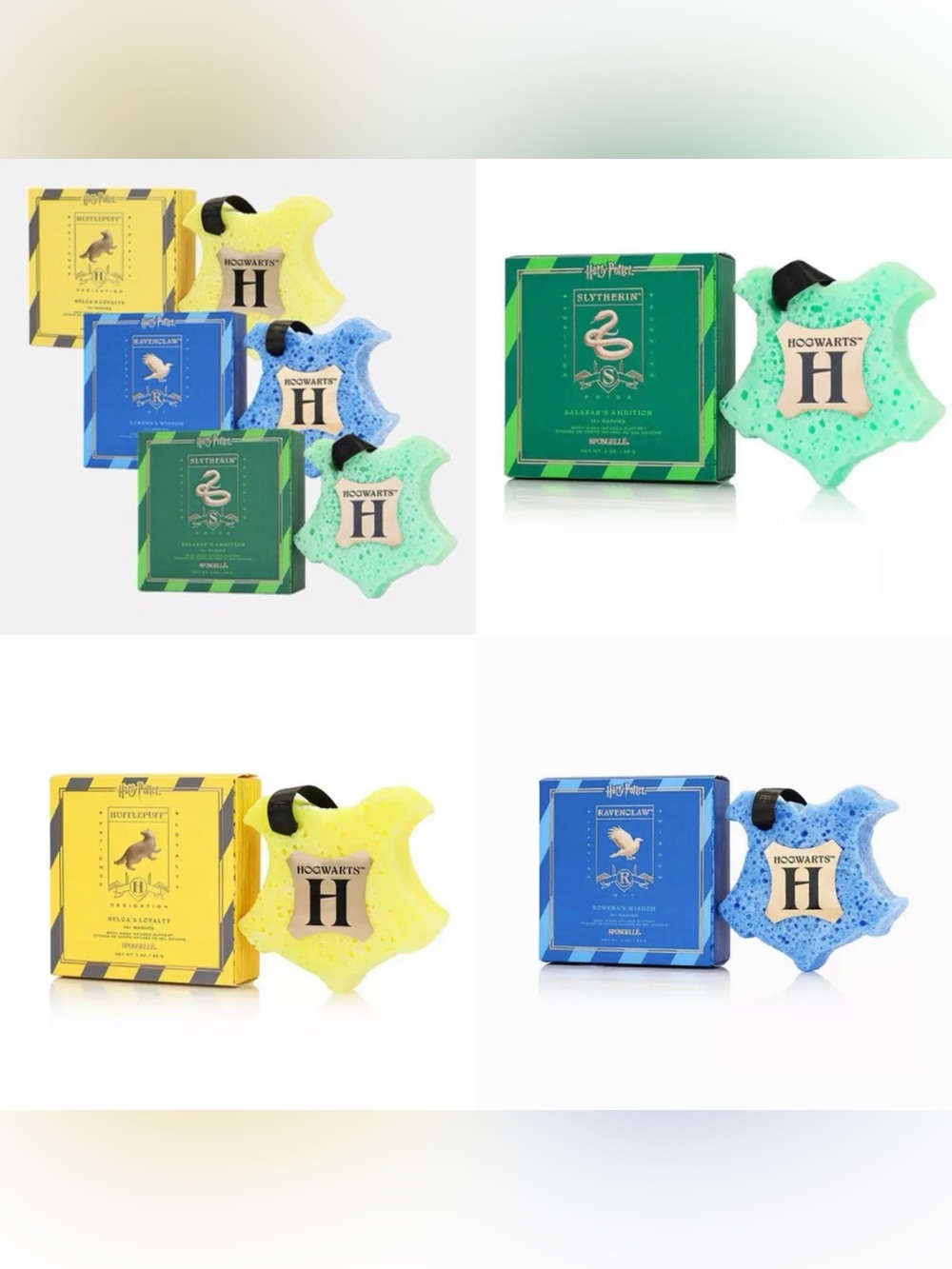 HARRY POTTER HOGWARTS SPONGELLE BUNDLE
